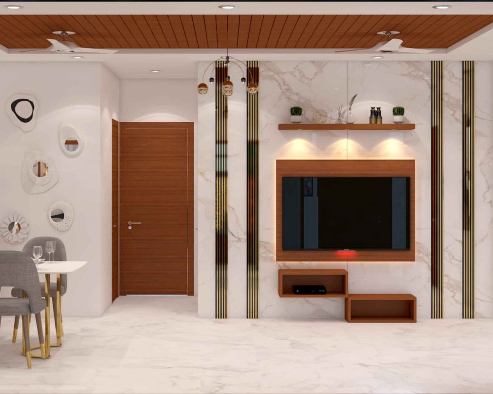 Living room interior designs by interiors designers in hyderabad
